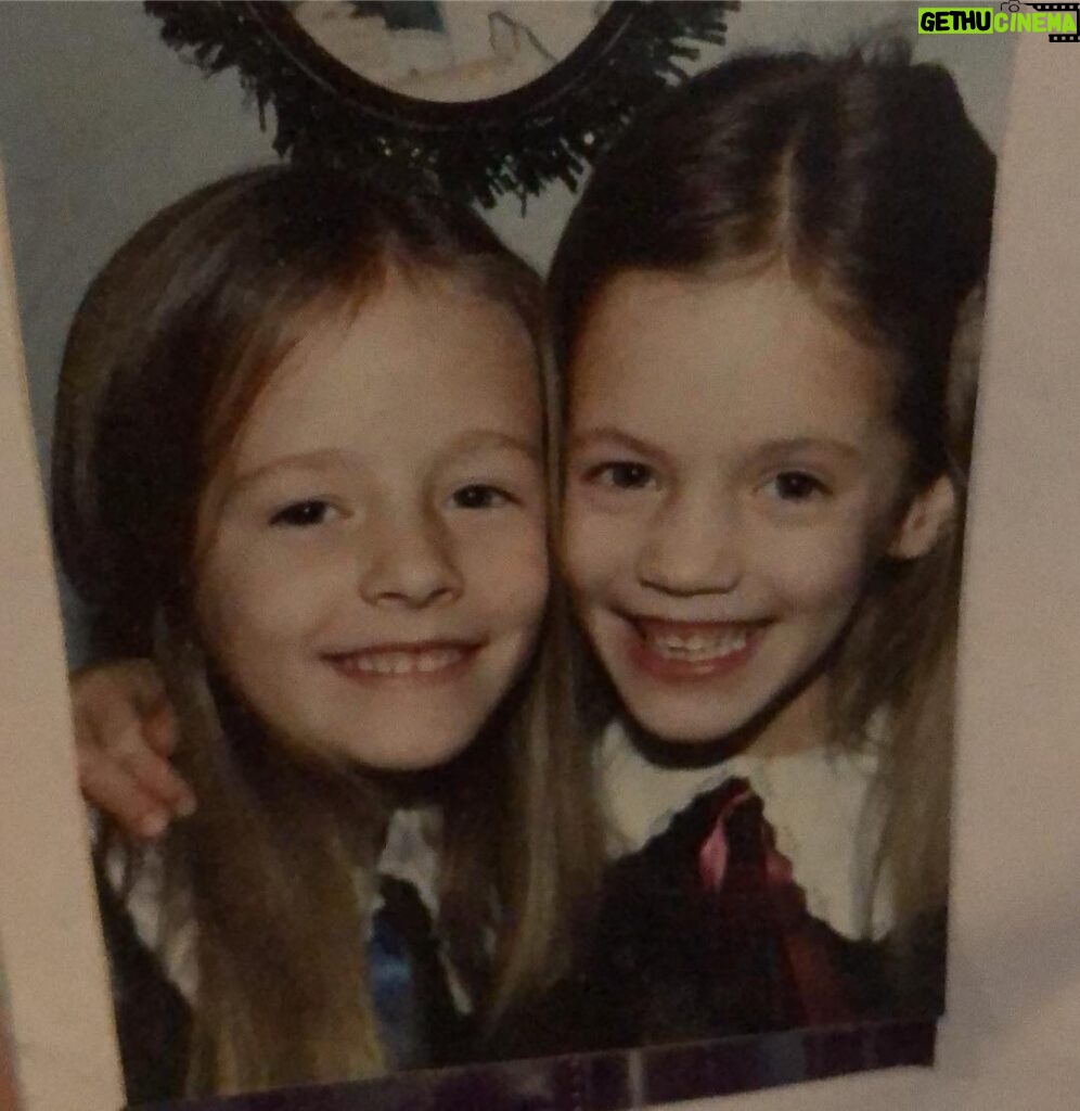 Caroline Flack Instagram - Today isn’t just my birthday but it’s my twin sisters too! I can’t explain what it’s like to be a twin because I don’t know any different. But what I do know is that we will always look after each other and not let ANYONE or anything come between us. She’s also a complete twit like me . Love you jo x