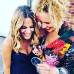 Caroline Flack Instagram - Work pals for 7 years - friends for life ❤️ @gemflossy