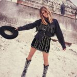 Caroline Flack Instagram - HOWDY 2 . @fabulousmag