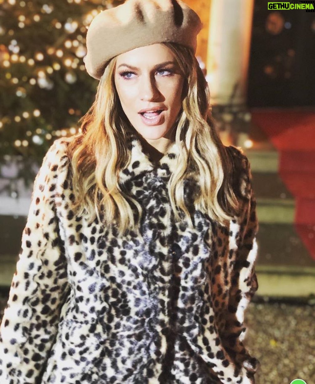 Caroline Flack Instagram - Can we get excited about berets and coats yet? Manchester, United Kingdom