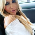 Caroline Flack Instagram - I’ve had 2 wonderful days off work and caught up on all my sleep and feel ready for the next few crazy days ahead .. this picture is completely unrelated but we took it in the car today .. you get me ❤️