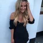 Caroline Flack Instagram - Lets go live .. dress by @revolve shoes @sophiawebster