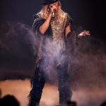 Carrie Underwood Instagram - Another great #Vegas Friday night in the books! We sure do have fun at what we do! Thanks for hanging with us last night!!! Let’s have some more fun tonight! #Reflection @resortsworldlv 📸: @jeffjohnsonimages