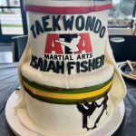 Carrie Underwood Instagram - Today, we got to celebrate our sweet Isaiah turning 9!!!! Oh, how time flies…we got to party doing one of his favorite things…taekwondo! So fun to see the kids learning some new things. And what an amazing cake from @iveycakestore !!! It was as yummy as it was cool!