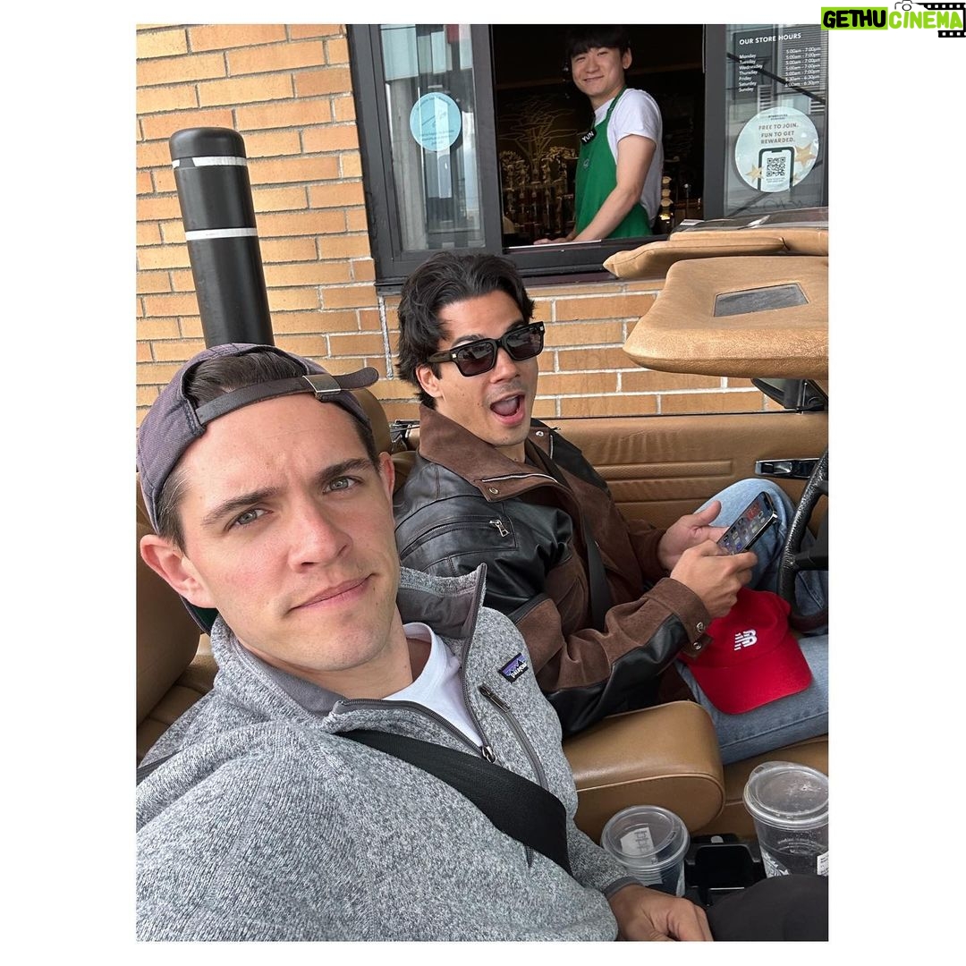 Casey Cott Instagram - This is where we used to get coffee on the way to work
