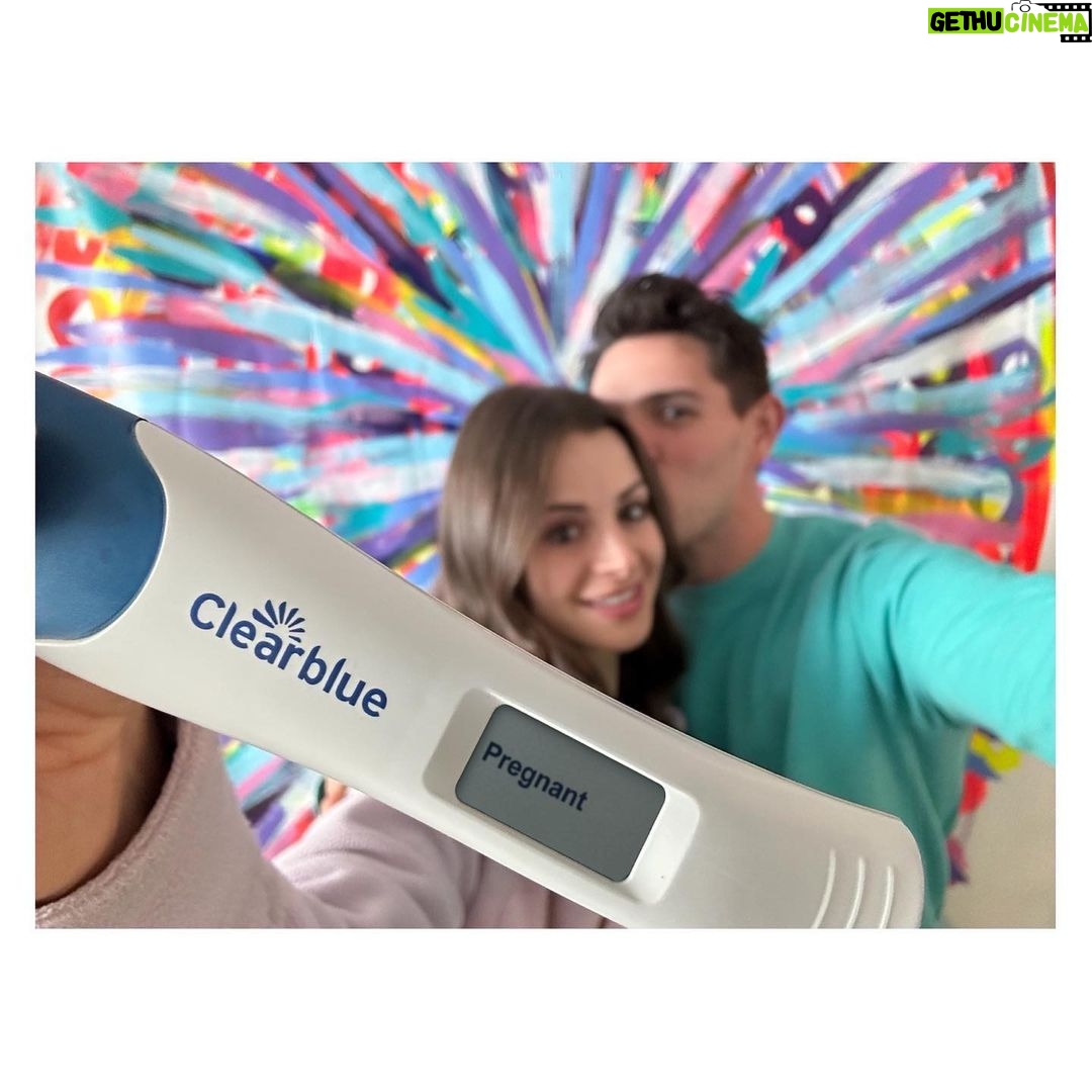 Casey Cott Instagram - Mrs. Cott’s got a baby in her belly!!! Thank you @clearblue for confirming in words that we are PREGNANT! There is nothing better than seeing that word pop up on the screen after taking a test! #ClearblueConfirmed #ClearbluePartner