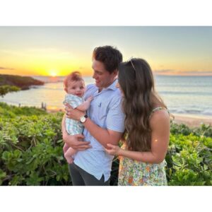 Casey Cott Instagram - Valentines Day with these two! Wailea Beach