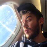 Casey Frey Instagram - More thinking when on plane..✈️🙁 It’s always so easy to be mean to people on ground..😔but up here..it’s harder 2💗 #letsgetnicerONtheground