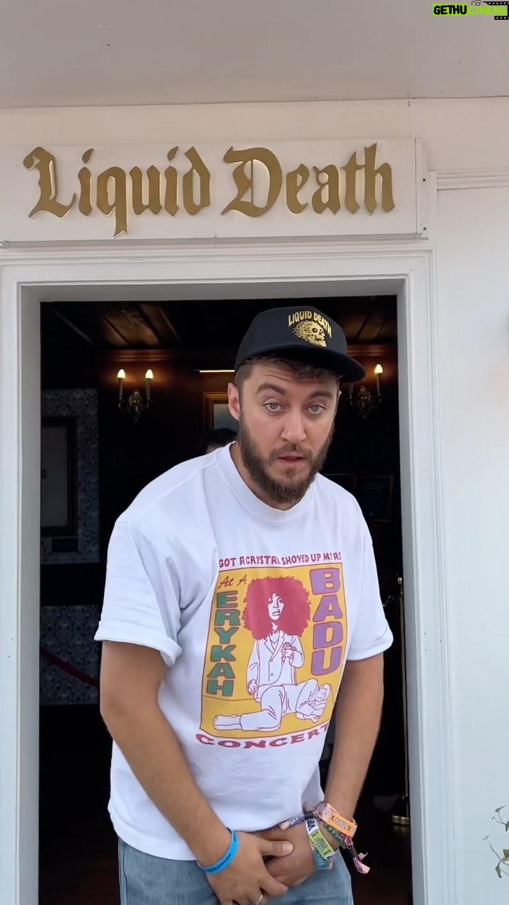 Casey Frey Instagram - Drink water or DIE💧☠️ @liquiddeath #liquiddeathpartner