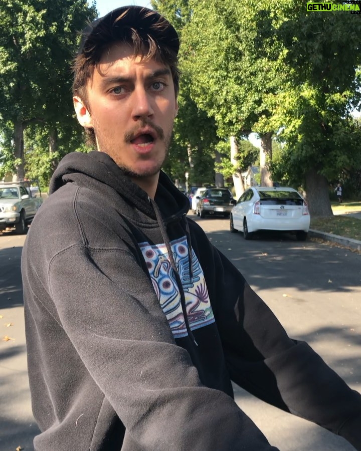 Casey Frey - 328.7K Likes - @takewheels made me a custom electric bang rider.⚡️Shit rips. Soooo many moms asking for a “ride” to “work” the ozone prolly bout healed at this point😛🌍