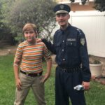 Casey Frey Instagram - Handing out noogies to the neighborhood kids today turned out lil jimbo was slanging the old devil grass. Had to cuff the little criminal @noah._.chavis