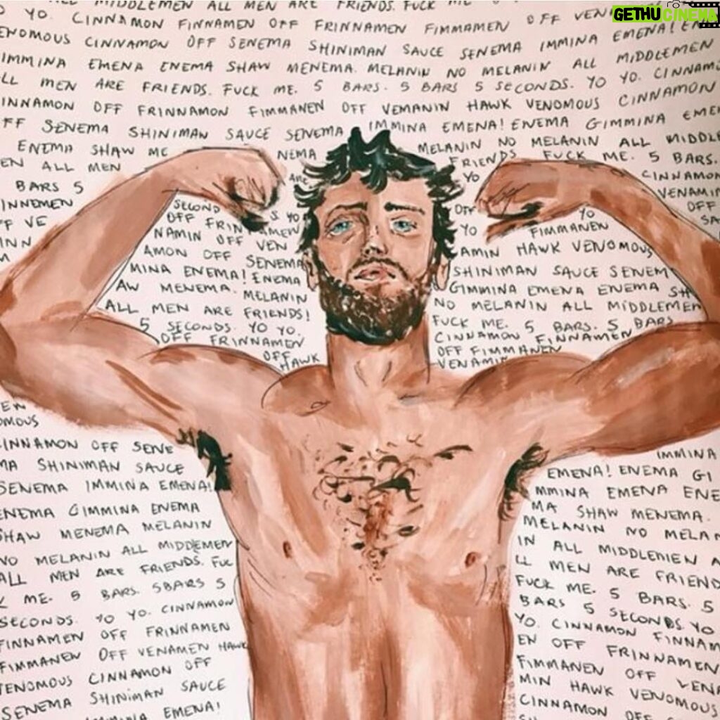 Casey Frey Instagram - That’s some shit right there🧔🏻🙌🏼 All it needs is more armpit hair and it’s a wrap ✏️:@amy.clews
