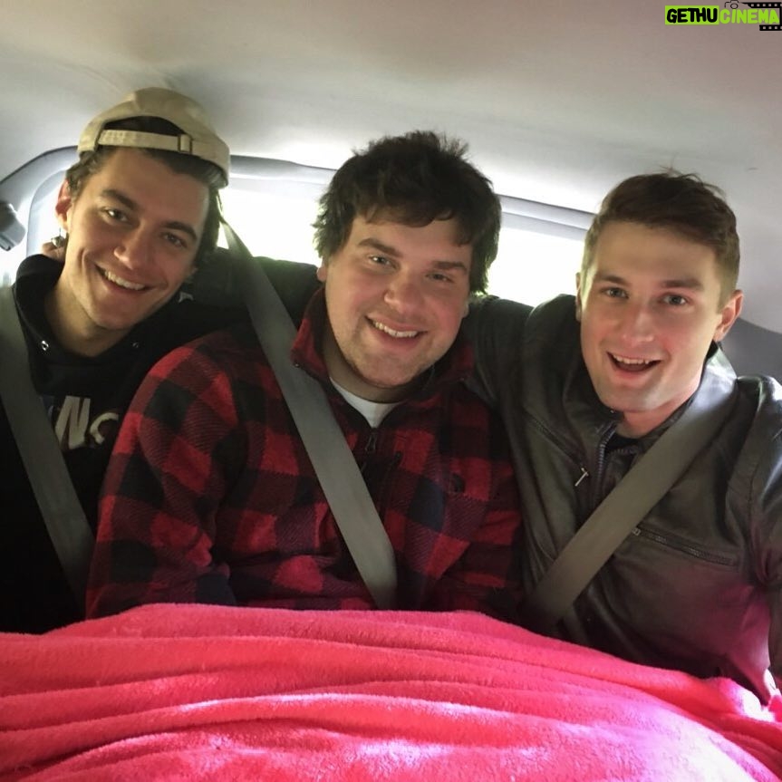 Casey Frey Instagram - When u get stuck in an Uber pool ride with 2 suh dude fans