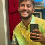 Casey Frey Instagram – Looked inward for one day and found this guy..🤭