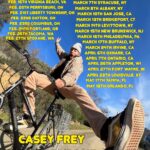 Casey Frey Instagram - TOUR STARTS IN 2 DAYS!😎 Pre show routine on lock💪🏼 TICKETS IN BIO!