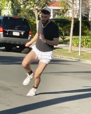 Casey Frey Instagram - I’m partnering with @dollarshaveclub as part of their #MenGetReal campaign. Dollar Shave Club’s got all your grooming needs covered, now at a store near you. #ad #dollarshaveclub.

Tarantula, twiggums, chicken leg, skinny dumbass. These are just some of the names I’ve been called throughout the years. All made me who I am....daddy. I broke both my legs when I was a kid. Had to relearn to walk and they still figured out a way to moonwalk there way into making a living. So in short I’m able to buy a big ass TV and pay for a roof over my head because of these scrawny little fuckers. 
Mark my words. Before I die, skinny hairy legs will be as revered as having a phat ass in today’s culture!