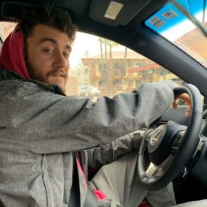 Casey Frey Instagram - POV: I pick u up from quarantine and we cruise in my new car, I show u how fast it can go...u cum...I don’t...we elope anyway❤️🥵😘