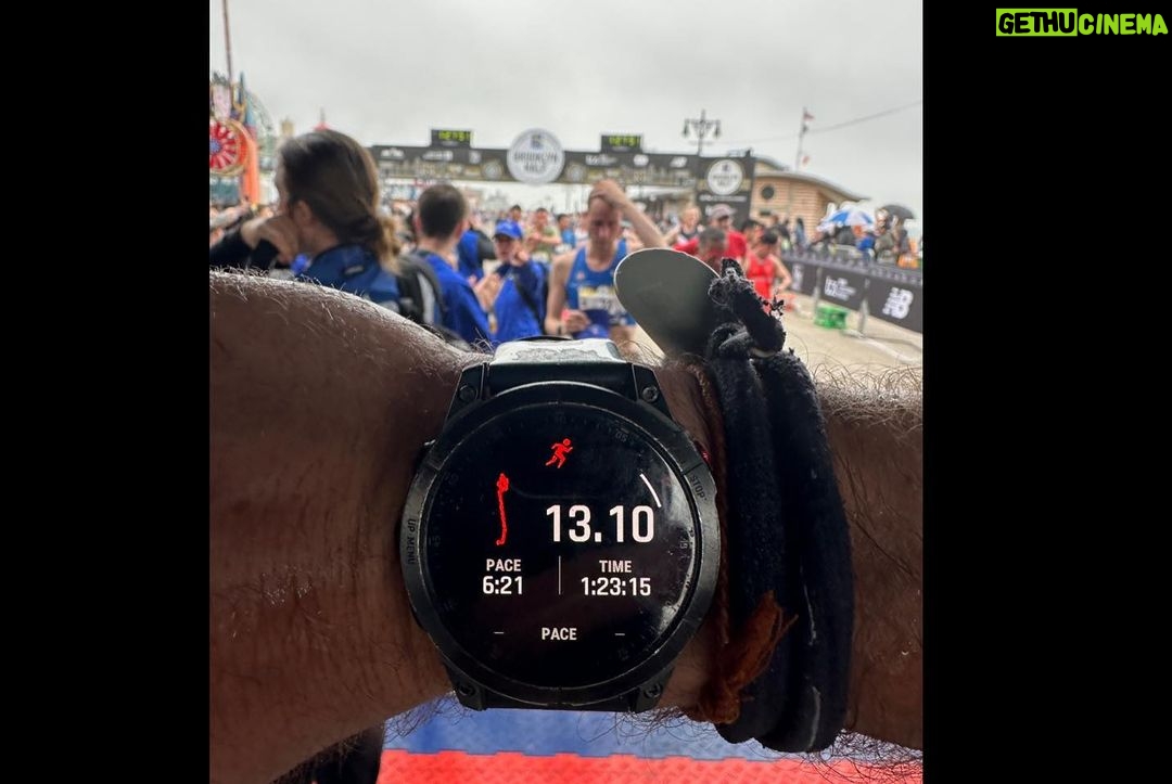 Casey Neistat Instagram - gotta smile. make it look easy no matter how hard it is. super fun day at the @nyrr brooklyn half marathon