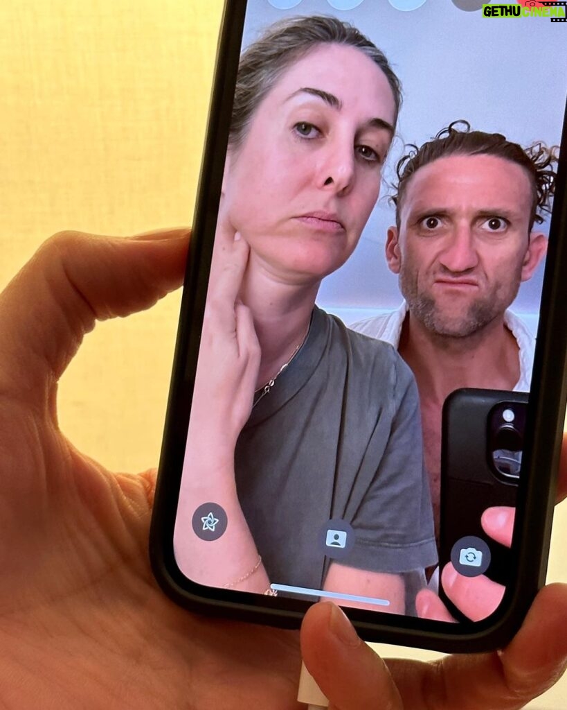 Casey Neistat Instagram - many thanks to my mother-in-law for watching the kids so Candice and i could get away and remember how much we like each other ❤️