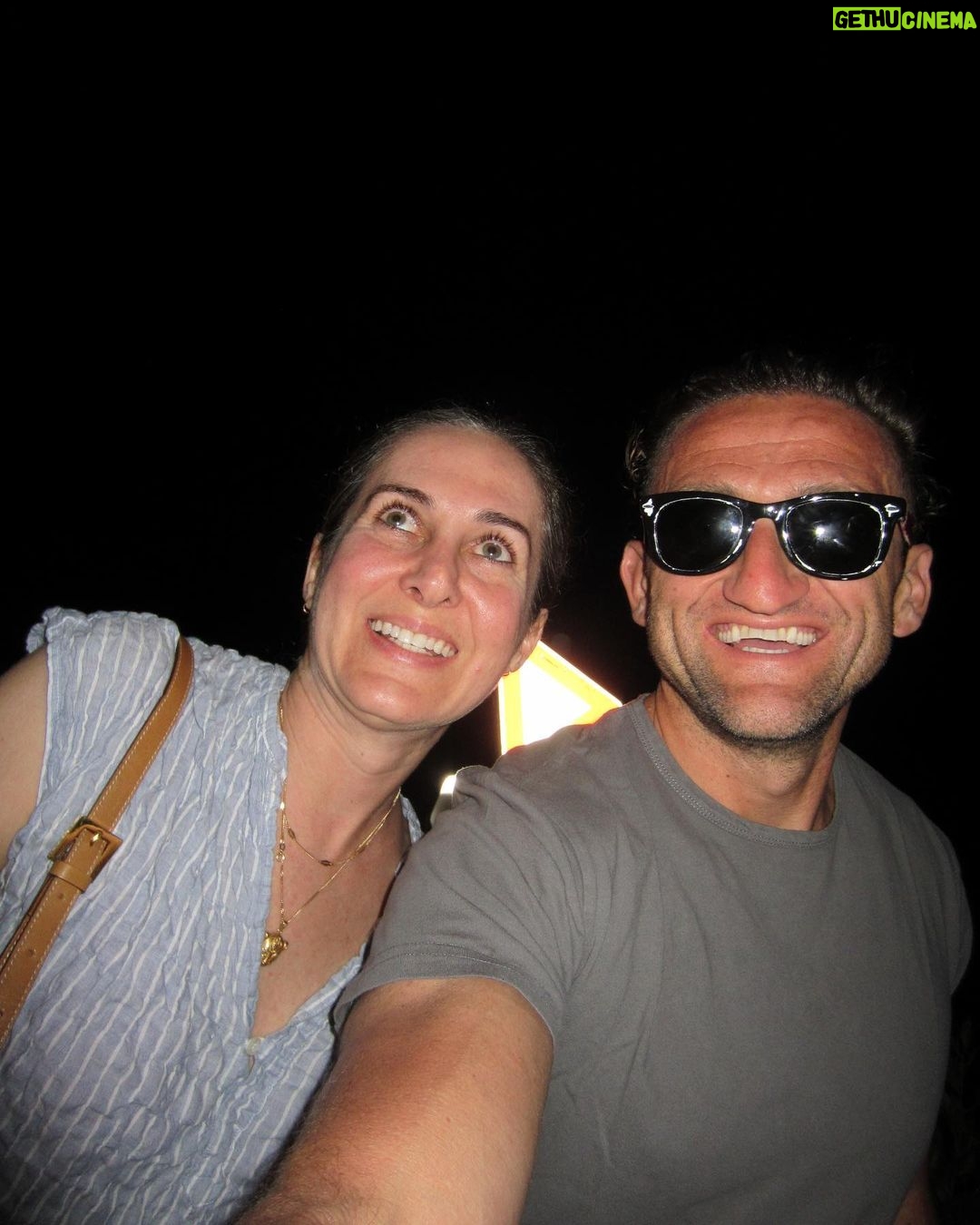 Casey Neistat Instagram - many thanks to my mother-in-law for watching the kids so Candice and i could get away and remember how much we like each other ❤️