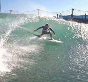 Casey Neistat Instagram - the greatest experience. much thanks to @josecuervotequila for bringing Candice and me out to the Surf Ranch, still buzzing from the day. Great to meet the #cuervo surf fam and ride that insanely perfect wave.