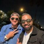 Casey Neistat Instagram – The only 2 guys who can get away with wearing sunglasses at night 😎😜 So much love for my dude @caseyneistat, genuinely one of my most favourite people 💙 Los Angeles, California