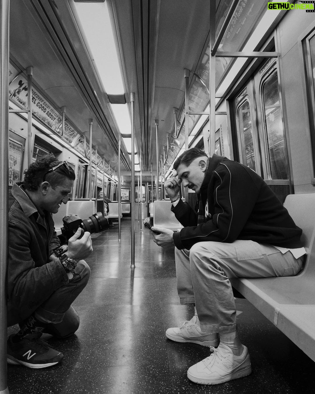 Casey Neistat Instagram - @andrewschulz called me with the big news that he’d be headlining Madison Square Garden and asked if i had any ideas for an announcement video. we shot this on the subway; no permits, no permission. super fun. super new york city. thanks @jordanstuddard & @valafilms for helping out