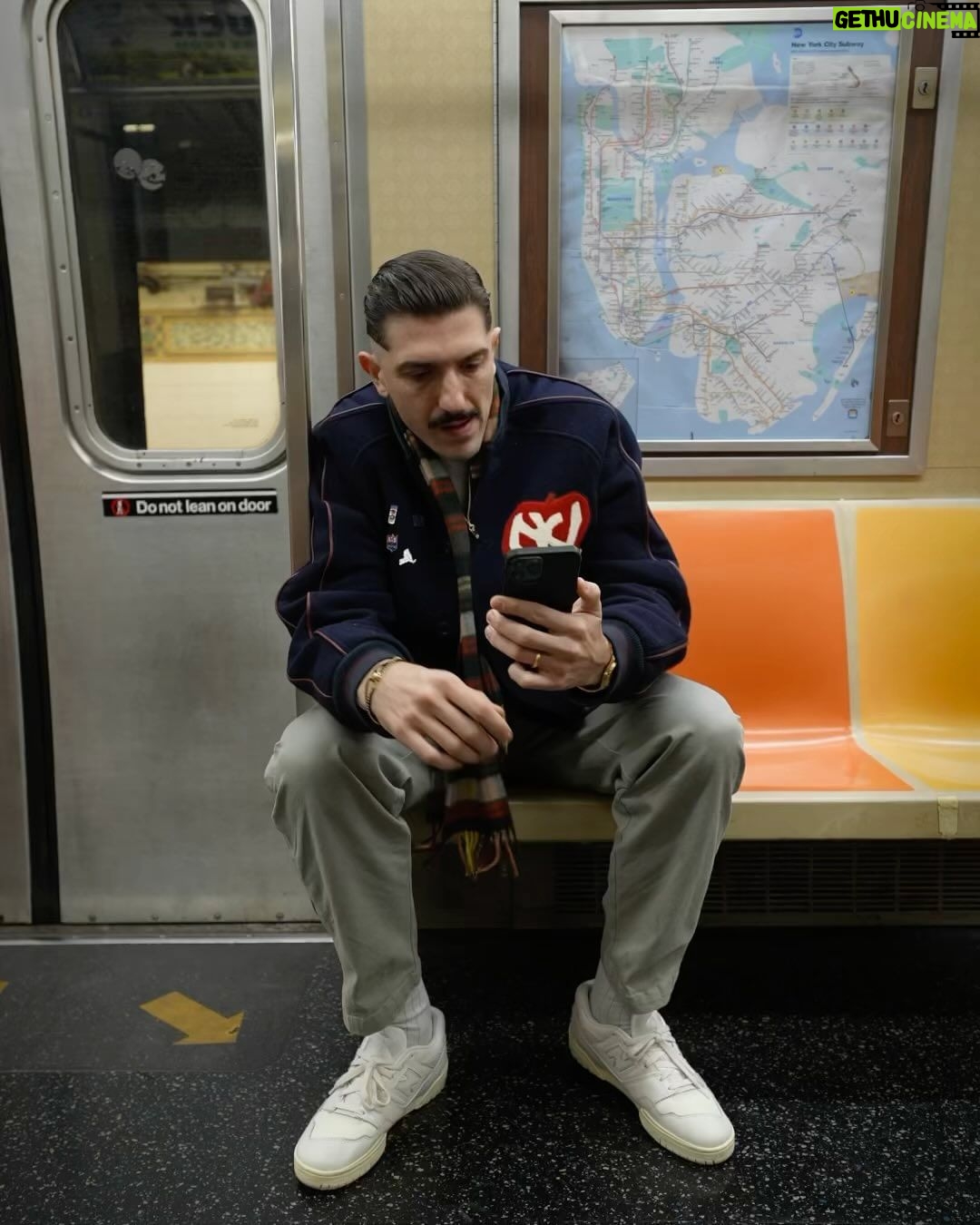 Casey Neistat Instagram - @andrewschulz called me with the big news that he’d be headlining Madison Square Garden and asked if i had any ideas for an announcement video. we shot this on the subway; no permits, no permission. super fun. super new york city. thanks @jordanstuddard & @valafilms for helping out