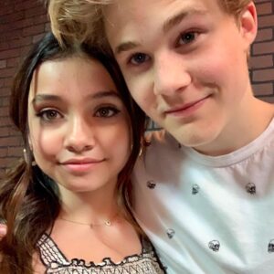 Casey Simpson Instagram - I was truly SHOCKED at how good @maxandharvey & @missjaydenb performed electric I was like WATT and when the effect wore off I was still EX-STATIC 
I hope these don’t hertz

Also @dakota_lotus got me a bull 😭

Yes I got a haircut #nolongerahomelesslion