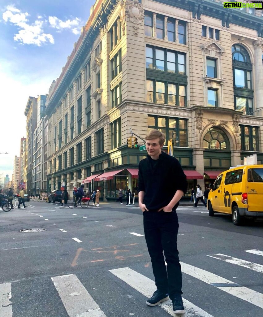 Casey Simpson Instagram - cooler than subway surfers New York, New York