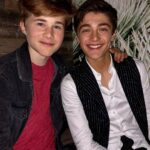 Casey Simpson Instagram - had a great time last night happy birthday bro @asherangel 🔥