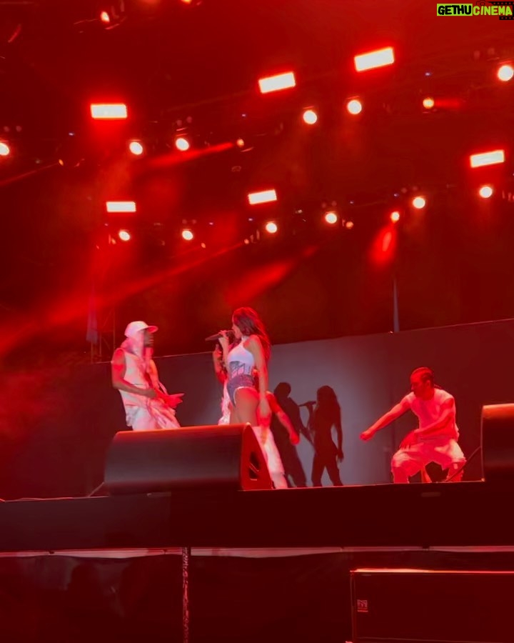 Cassie Ventura Instagram - Where do I begin? 🥹 I’m so grateful! I haven’t been on stage in 6 years to the date and this was the first time in my career that it was on MY TERMS. First and foremost I HAVE to thank my AMAZING Creative Director & Choreographer @rhapsodyjames for putting together THE MOST amazing team and group of people that I’ve ever worked with. She literally did it all in 5 minutes 🤯 Everyone’s energy was fully aligned in the most magical way. Rhap is my day one and we’re just getting started! Thank you to my team! @kiddynamitenyc for doing 10 jobs at once and keeping me UP throughout the whole process, @kidperu for swooping in and bringing us all the way together. My amazing wardrobe stylist & insane designer @scullystyles, my brother and engineer @iammattyrich , my videographer & photographer @evan_erogers , my glam squad @tigerbahmb, @rokaelbeauty @felliousmiller & @clawed.bykitty 🥰@robholladay for making time & helping create our show mix, my dancers @_jjenks (thank you for dedicating additional time & becoming my brother in this process), @karl.thethird, @im_miikey & @reyesnorbert. You guys killed it and made getting back on stage one of the most uplifting moments of my life. Thank you to all of my family and friends for being so supportive of this moment for me and thank you to everyone that came out in that heat! ❤️🔥 ya’ll had me so emotional 😩 Thank you @loversandfriendsfest for including me on this legendary line up. I had so much fun! 💜 A special thank you to @jaredgarcialv and @resortsworldlv for taking care of all of us. I have so many pictures and videos to share of the weekend so stay tuned! Last, but never least - thank you to My Best Friend, My Husband & My Baby Daddy @alexfine44 and my baby girls!! I love my Frankie & my Sunny! Alex, I couldn’t have done this without you, you’re my rock, my protector and my heart. I love you so much. I know I’m thanking everyone like I won an award, but I’m so happy that I actually feel like I did 🤣 I hope that I can inspire any and everyone that you can do anything you want in your own time and in your own way. Just say word and get to work. Show 📸: @walik1 🎥: @jameshcarter2 #babytellmeifyoulikeit