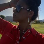 Cassie Ventura Instagram - Never in a million years would I have thought that I would enjoy playing golf. This is my second time on an actual course so please don’t judge me 😭 I literally have a checklist in my head of what to do before each stroke and I miss all of the notes every time, but when I hit that ball I feel great. Thank you @alexfine44 for introducing me to it and thank you again to @pxg for my clubs! It’s been a rough couple of weeks and playing this weekend really helped me through it. 🏌🏽‍♀️♥️ ps, I’ve never had a lesson, who wants to give me one?