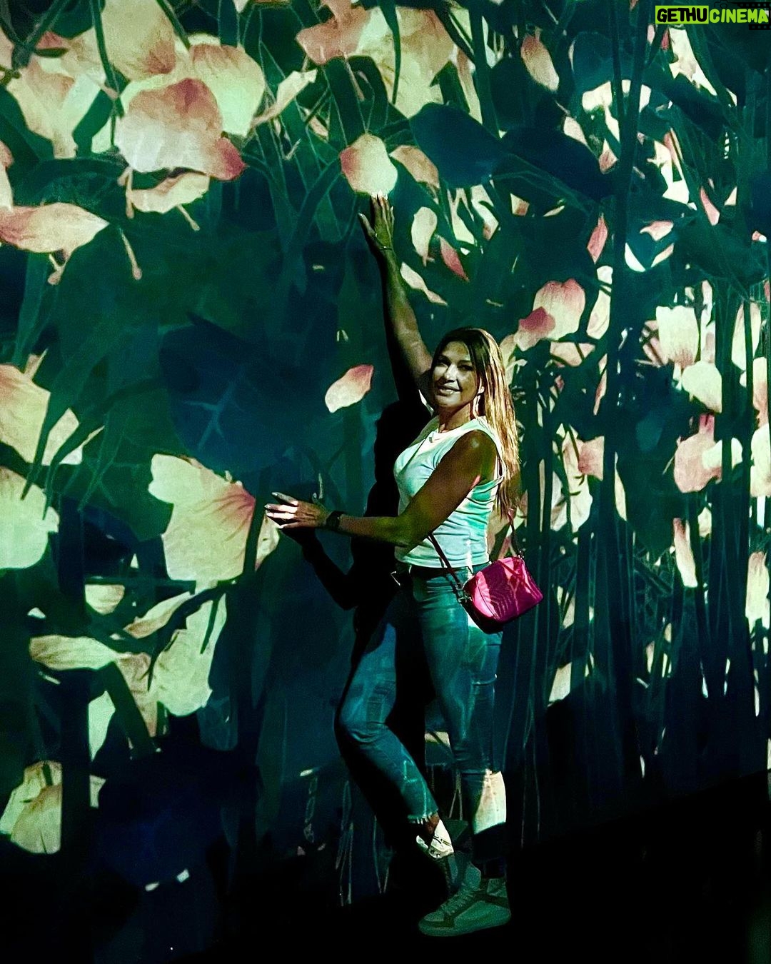 Catherine Fulop Instagram - Cada pared es una puerta, los desafíos de la vida suelen crear nuevas oportunidades... #superbluemiami #superblueart #miami Miami, Florida
