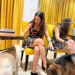 Catherine Tresa Instagram - Oscar and Cooper , my four- legged happiness!❤️ #dogsareagirlsbestfriend #oscarandcooper #whatmakesmyhearthappy #chasingmondaybluesaway