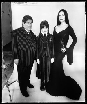 Catherine Zeta-Jones Instagram - Is it Wednesday yet?…….🖤love my @jennaortega and I love my darling @loueyfromthehood @wednesdaynetflix