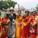 Catherine Zeta-Jones Instagram - Christmas Eve in India with these beautiful ladies♥️