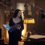 Catherine Zeta-Jones Instagram - What an amazing time had on the @wednesdaynetflix set. Have you finished watching the series? Well don't delay, as it is STREAMING NOW on @netflix.