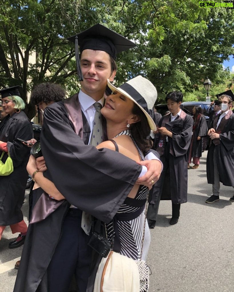 Catherine Zeta-Jones Instagram - Graduation congratulations to my boy, my pride, my joy, Dylan. I am inexplicably proud of you and I love you beyond words.