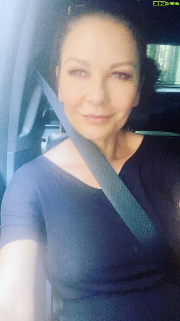 Catherine Zeta-Jones Instagram - Strapped in a car in the French Quarter. Bienvenue New Orleans♥️