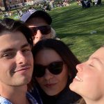 Catherine Zeta-Jones Instagram – The band is back together!Happy, so happy! College campus!
