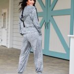Catherine Zeta-Jones Instagram - The perfect combination of sporty, style AND comfort! You can shop my @casazetajones active line & @butterflytwists sneakers via the link in my bio 💕
