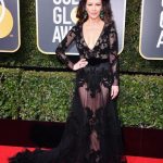 Catherine Zeta-Jones Instagram - One of my all-time favorite looks 😍 Good luck to all the nominees tonight! #GoldenGlobes2022