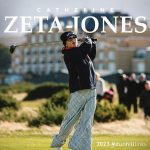 Catherine Zeta-Jones Instagram - Catherine Zeta-Jones is playing for the first time in the #dunhilllinks. Here’s a flashback to 2005 when she was supporting husband Michael Douglas, who was playing in the Championship, and enjoyed a practice round on the Old Course.