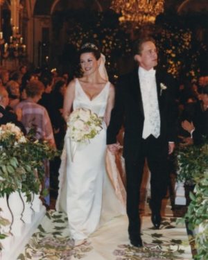 Catherine Zeta-Jones Instagram - Today we celebrate 23 years of marriage❤️ Darling Michael, your Nobel Peace Prize awaits😂😘❤️ I love you…from your darling wife, a gold star Medal of Honor recipient😘