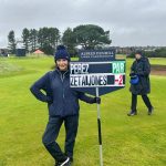 Catherine Zeta-Jones Instagram – 54321….Thank you to  @dunhilllinks for the most amazing time!! Weather wasn’t on our side, but the love was in abundance!!!😘