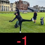 Catherine Zeta-Jones Instagram - 54321….Thank you to @dunhilllinks for the most amazing time!! Weather wasn’t on our side, but the love was in abundance!!!😘