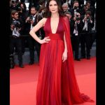 Catherine Zeta-Jones Instagram - Cannes! Cannes! What a soirée! To walk the iconic red carpet with my daughter @carys.douglas and my husband @michaelkirkdouglas as he receives his lifetime achievement Palm D’Or was a night I shall never forget, ever. Thanks always to @miss_kellyjohnson @marywilesmakeup @stephanebodin @eliesaabworld @sarahflint_nyc @chopard @rogervivier