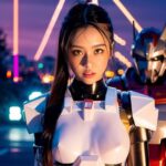 Cathryn Li Instagram - 我的第一個AI , ok嗎 ? Artist from @ai.mnesia