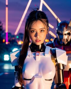 Cathryn Li Instagram - 我的第一個AI , ok嗎 ? Artist from @ai.mnesia